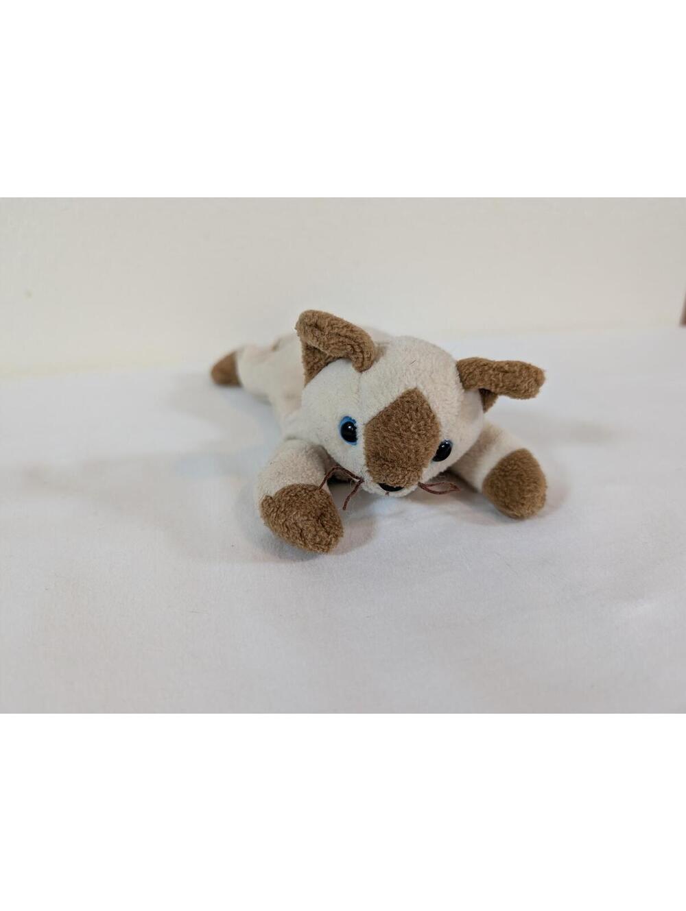Ty Beanie Babies Vintage 1996 Snip Small Plush Cat Toy Stuffed Animal